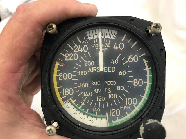 Piper Cherokee Six True Airspeed Indicator