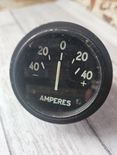Piper Vintage Airplane Amperes Meter Gauge