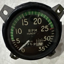 Stewart Warner Aircraft Tachometer