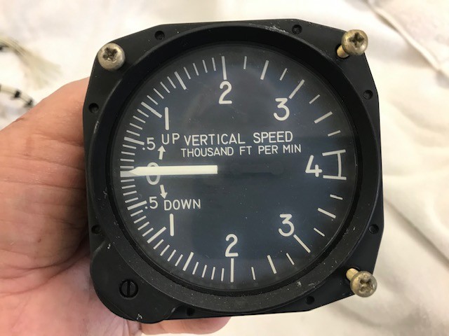 United Aircraft Vertical Speed Indicator, ,