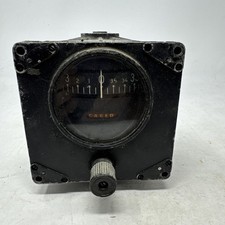 Vintage Aircraft Directional Gyro Indicator