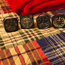 Vintage Aircraft Gauges/Indicators Lot of