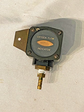 Vintage Aircraft Oxygen Flow Indicator