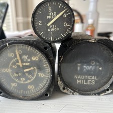 Vintage Altimeter Altitude Aviation Air