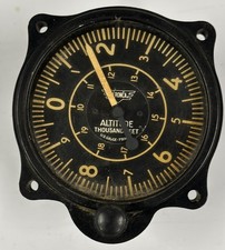 Vintage Altimeter With Aeronca Logo