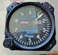 Vintage Jet Aviation Altimeter -