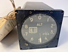 Vintage Kollsman Altimeter Altitude Aviation
