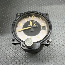 Vintage Kollsman Altimeter Altitude Gauge