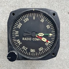 Vintage Lear Radio Compass ADF