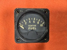 Vintage Liquidometer Fuel Quantity Indicator