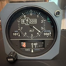 WL102AMS6 Standby Altimeter/Airspeed Indicator