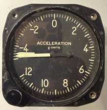 WWII Era Aircraft Accelerometer (G-Meter),
