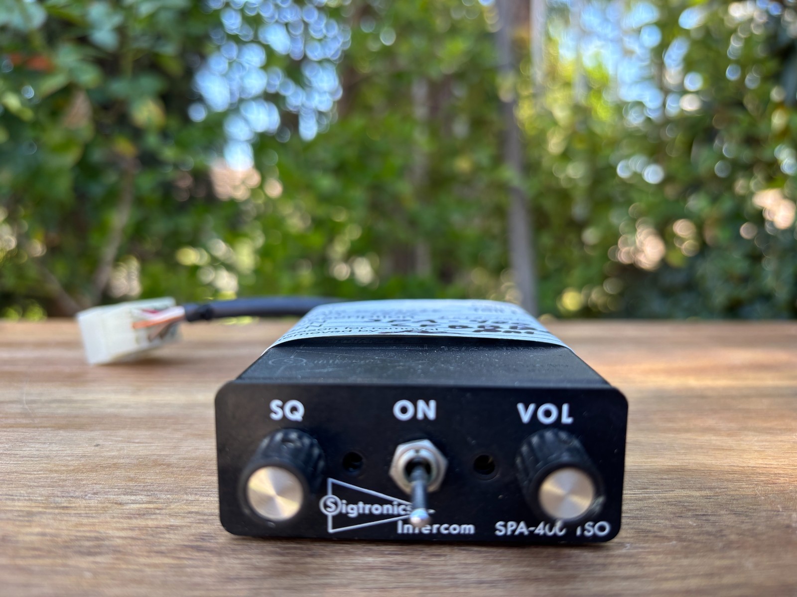 Sigtronics Intercom, SPA-400, TSO, Used, As