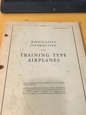 1944 Service on Trainer Aircraft AT-6,