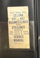 1967 Cessna thru 401, 401A, 401B, &