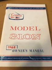 1968 Cessna 310N Owner's Manual