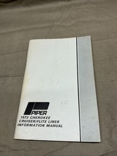 1973 Piper RARE VTG Cherokee 140 Cruiser