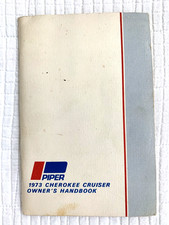 1973 Piper RARE VTG "" Cherokee 140