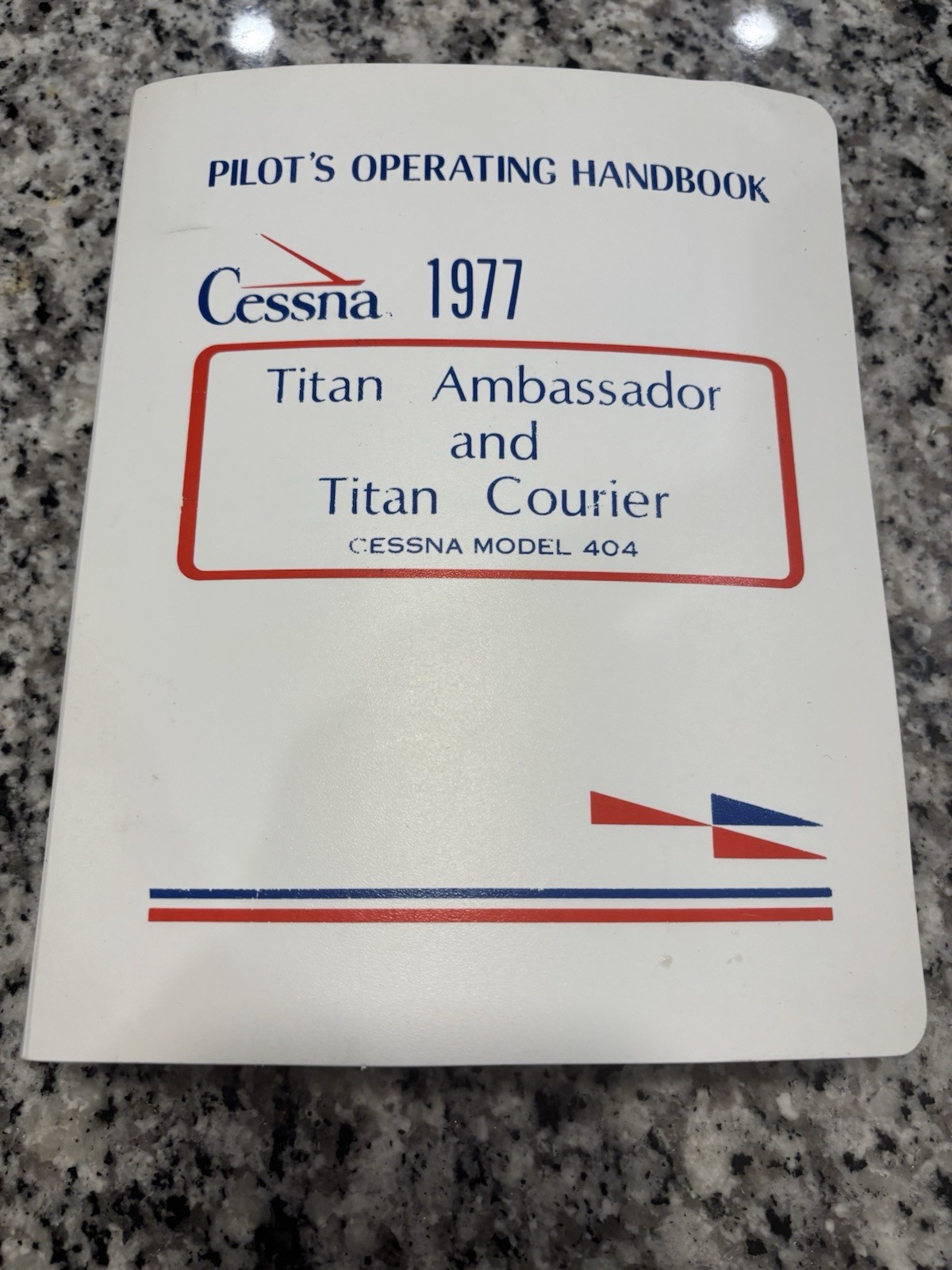 1977 Cessna 404 Titan Ambassador Courier Pilot's