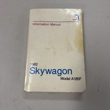 1982 Cessna 185 Skywagon A185F Pilot's Information