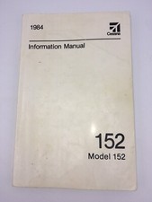 1984 Cessna Model 152 Information Manual Aircraft