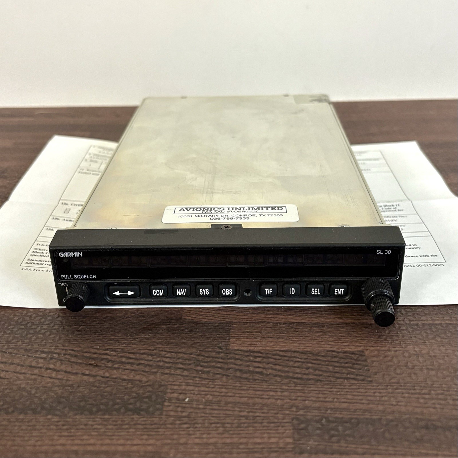 Apollo SL-30 VHF Nav Comm Radio