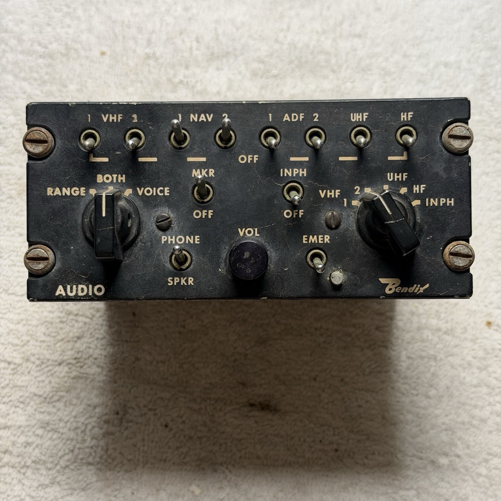 Bendix ASA-31A Audio Selector/Amplifier Tested