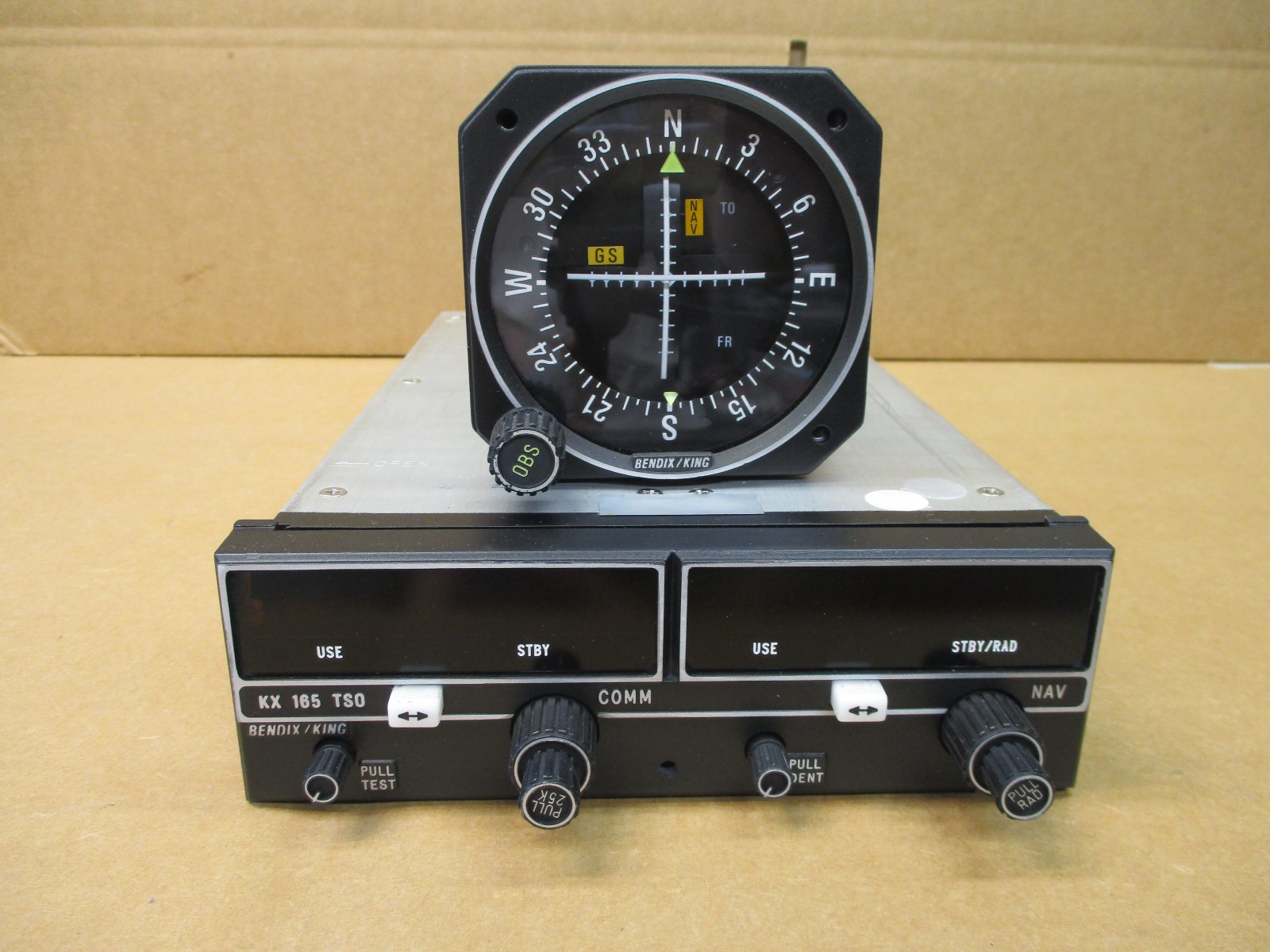 Bendix King King KX 165 NAV/COM GS