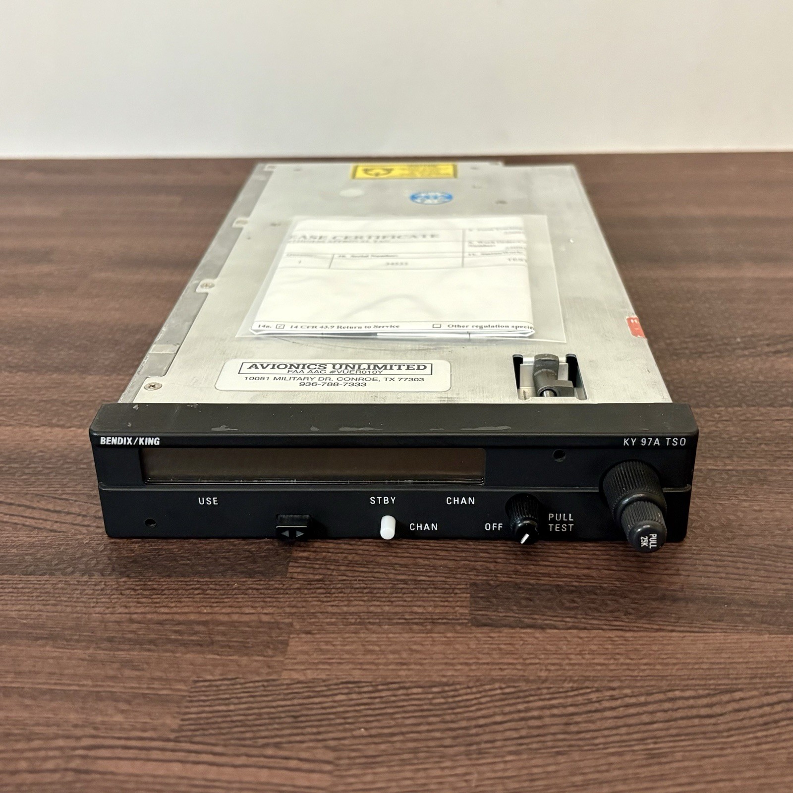 Bendix King KY-97A 14V Transceiver radio 064-1051-70