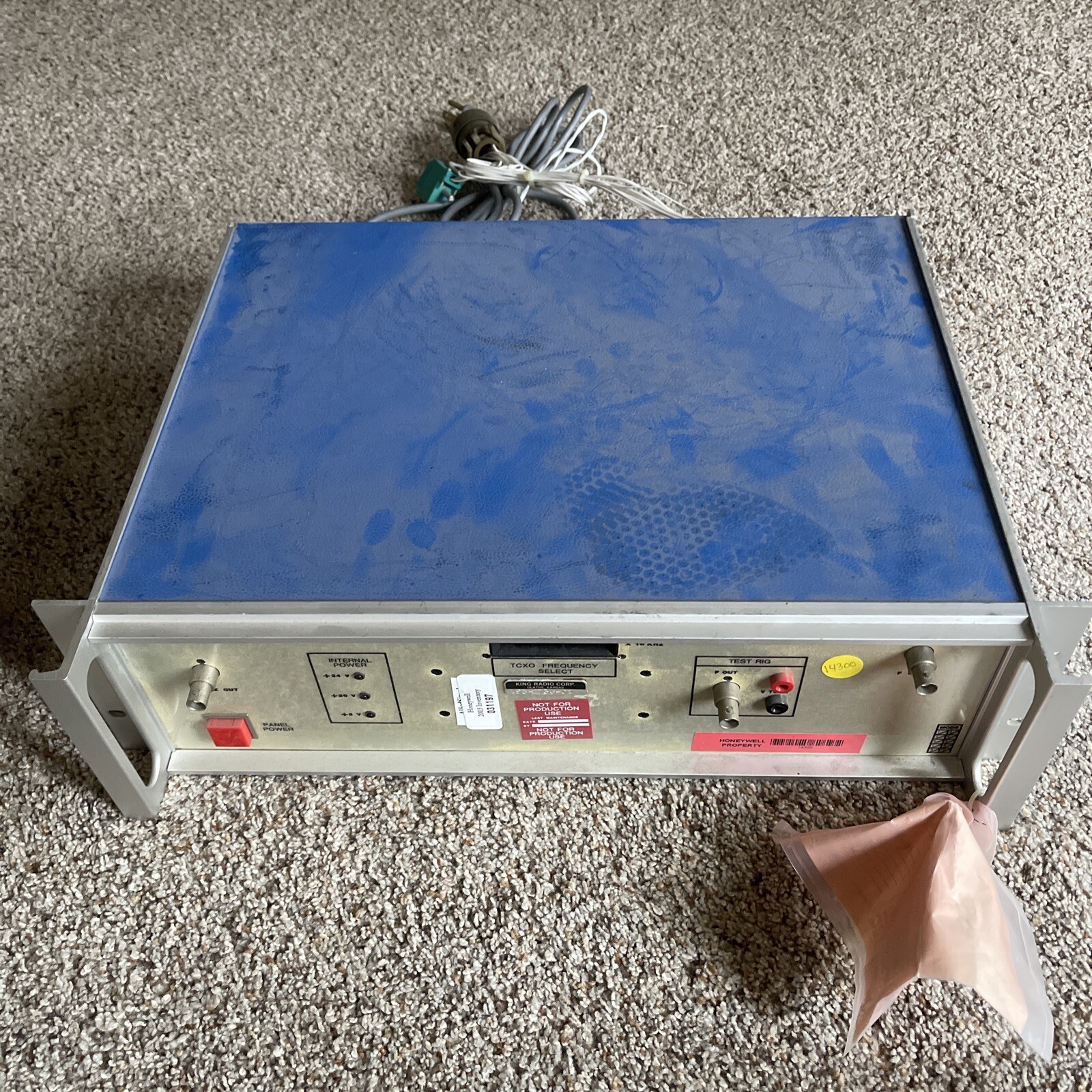 Bendix King TCXO Selector Panel Frequency Select