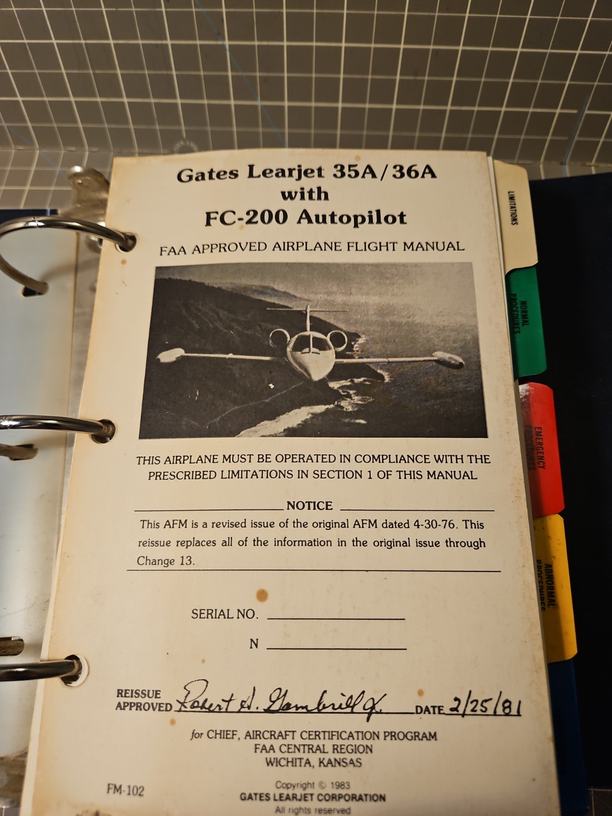 Gates LearJet 35A & 36A with