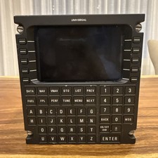 2017 Universal Avionics Flight Management System.