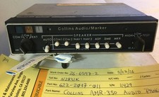 2087 Collins AMR-350 Audio Panel /Marker