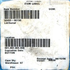 30455-06130 BUTTON, AVIATION AIRCRAFT AIRPLANE
