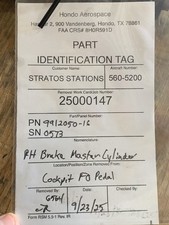 9912050-16 RH BRAKE MASTER CYLINDER