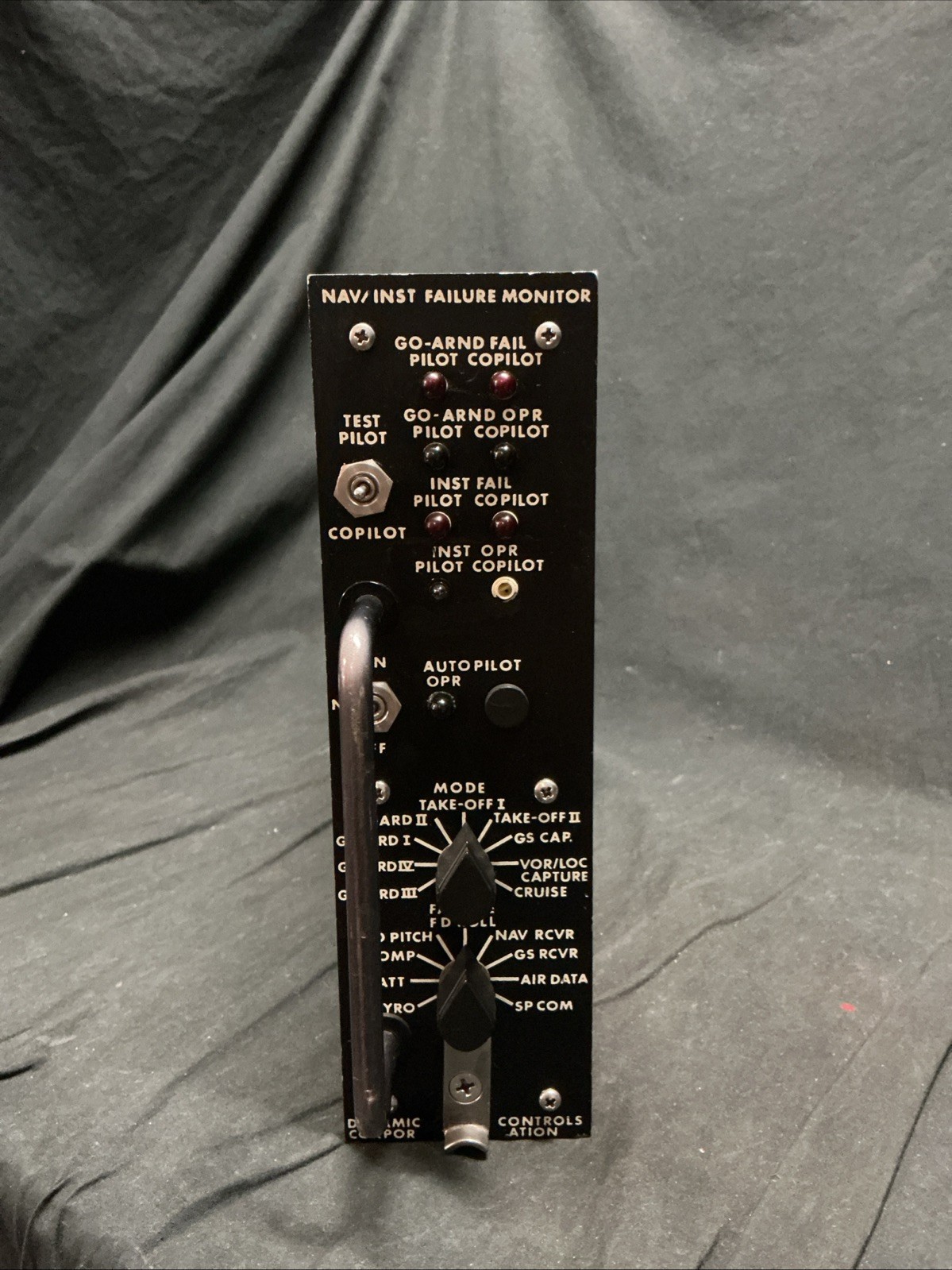 A. Biederman, Inc. Mach Airspeed Indicator; MPN 90071-002; S