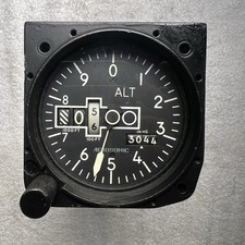 AEROSONIC ALTIMETER PRESSURE-AIRCARFT INSTRUMENT 101435-11719S