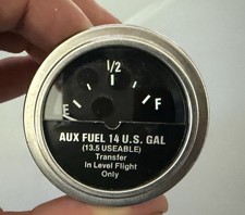 Aircraft Aux Tank Fuel Gauge