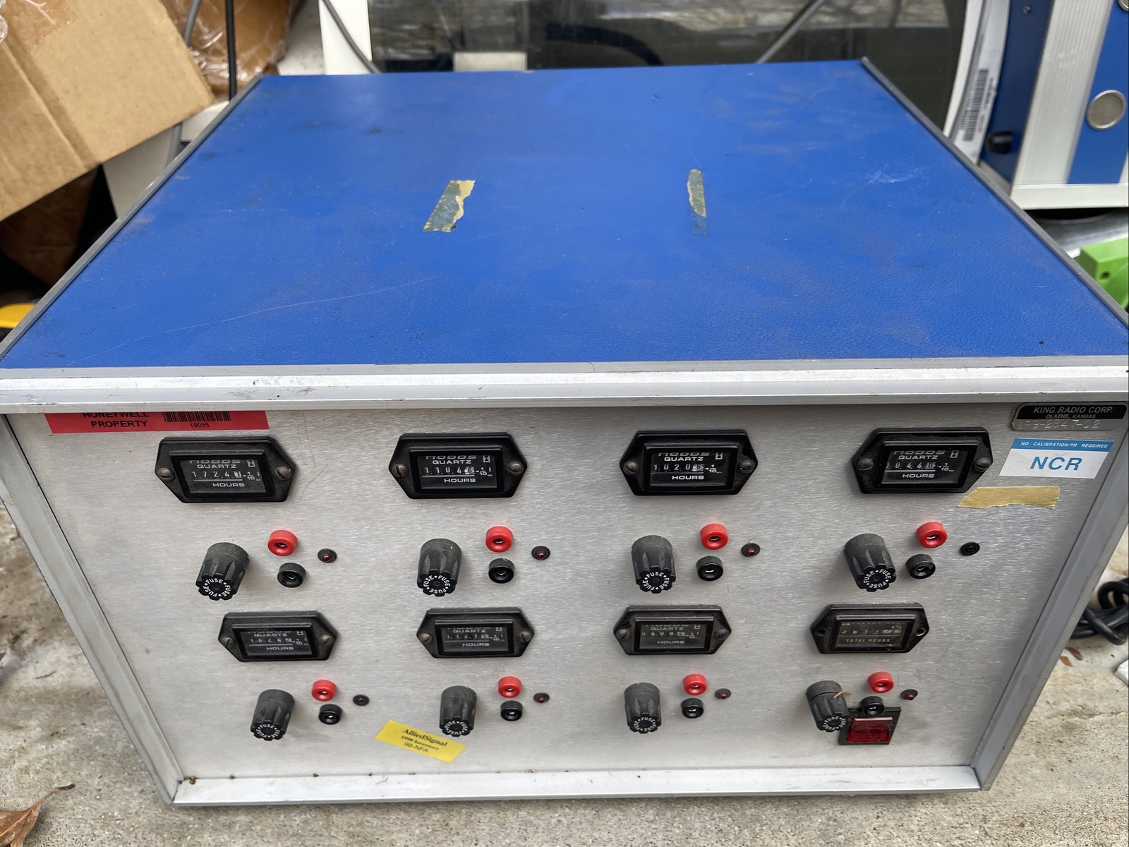 Bendix King Hobbs Hour Tester Test Panel