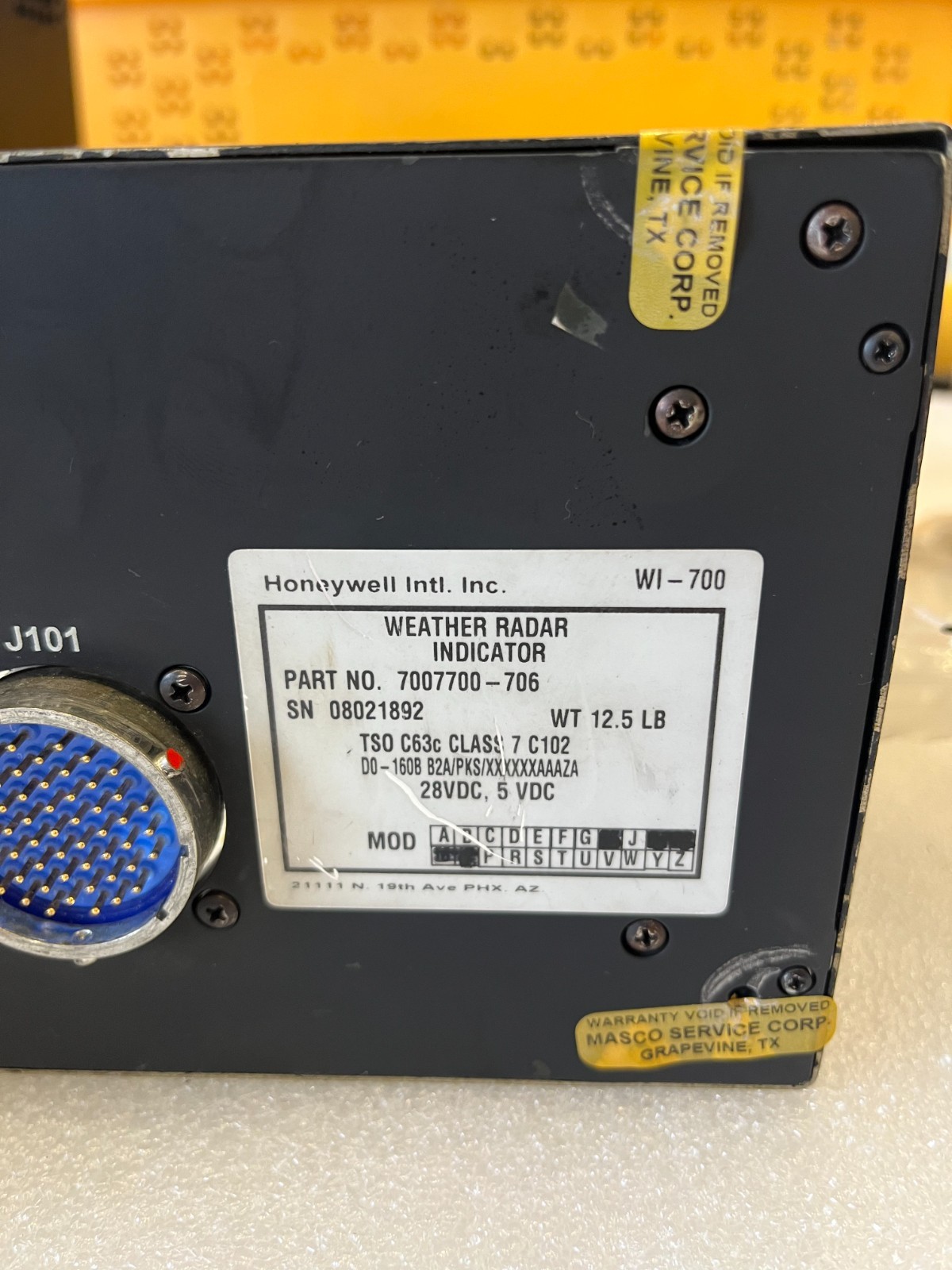 Bendix King Honeywell / Primus (WR-700) Weather