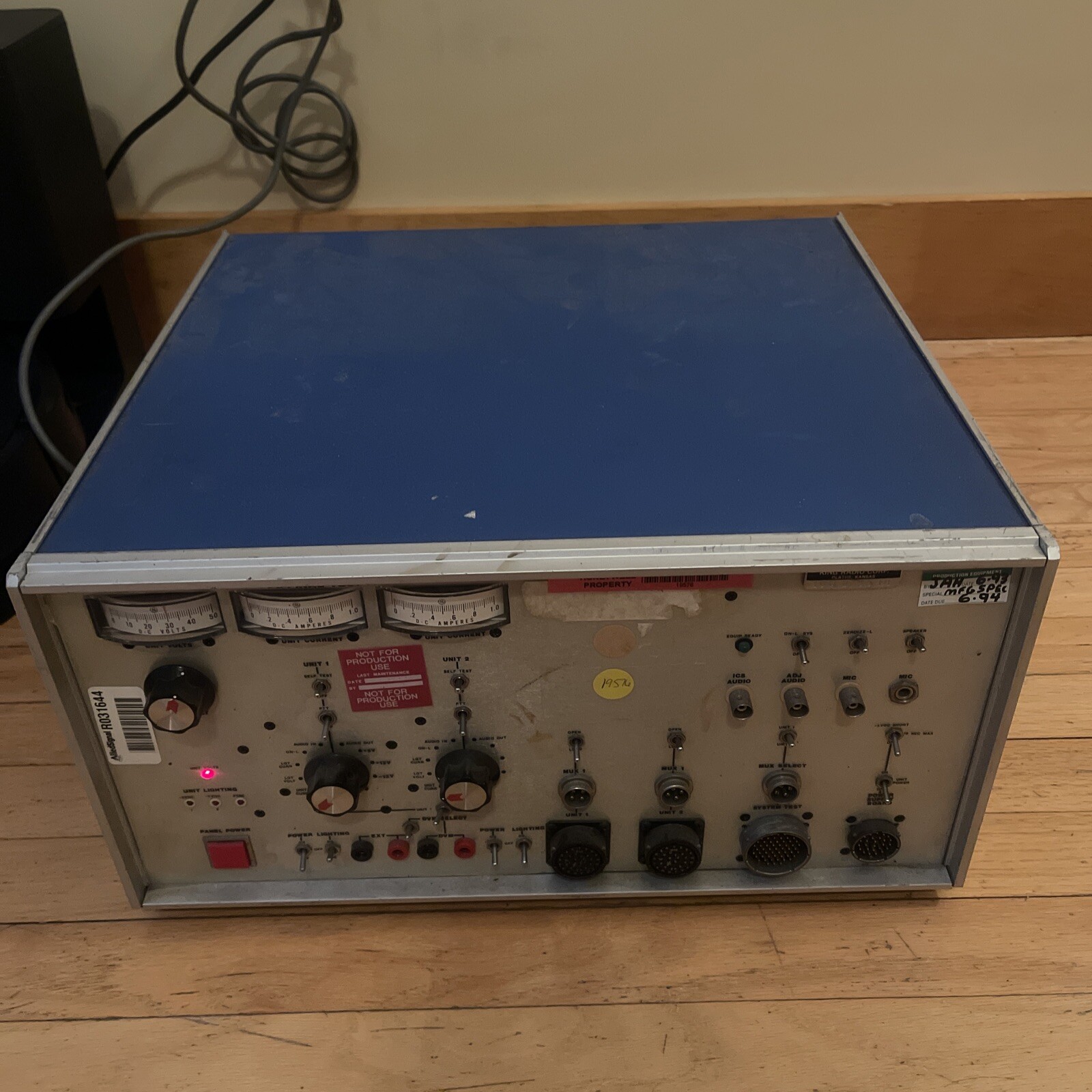 Bendix King KCU 976G Final Test Panel