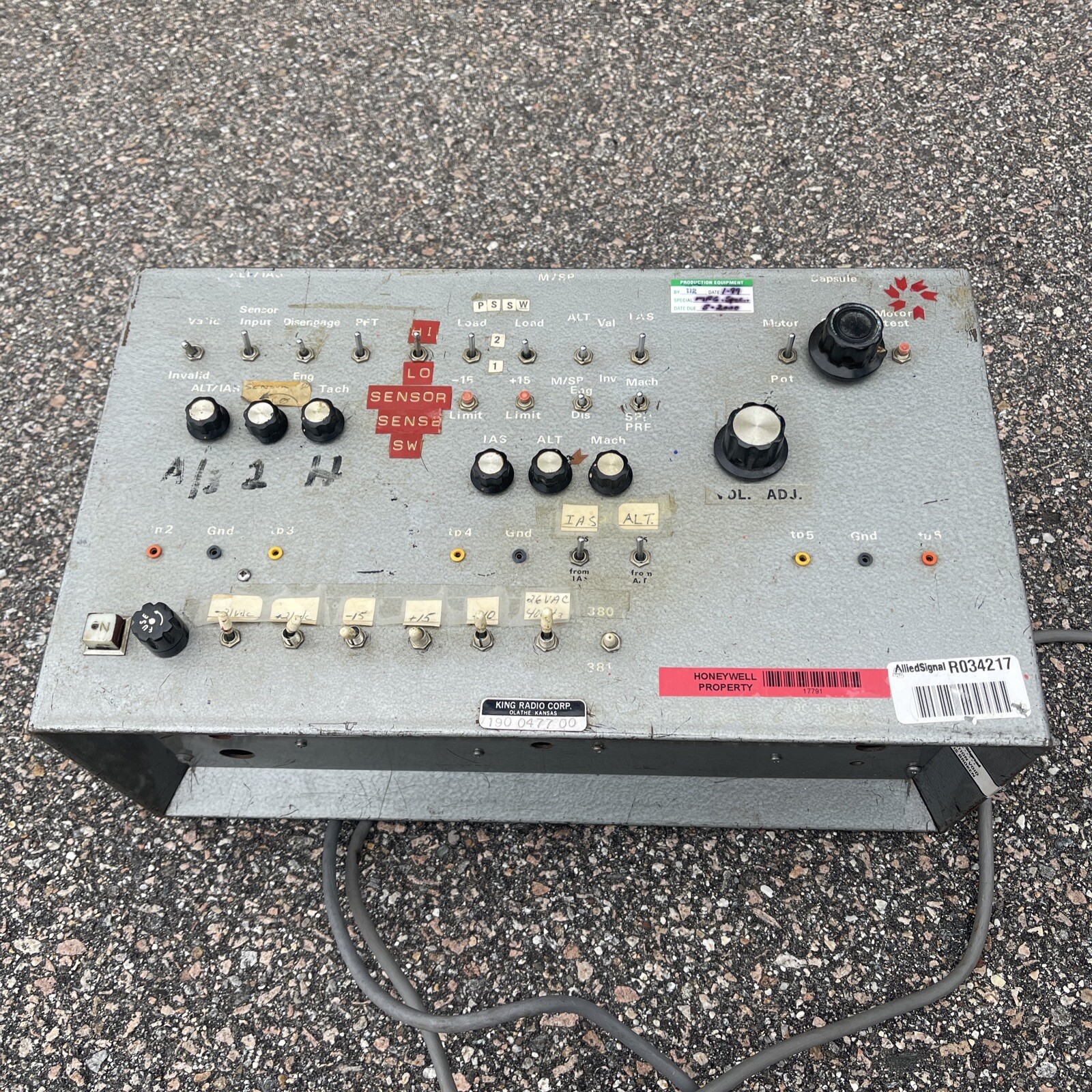 Bendix King KDC-380 381 Air Data Test