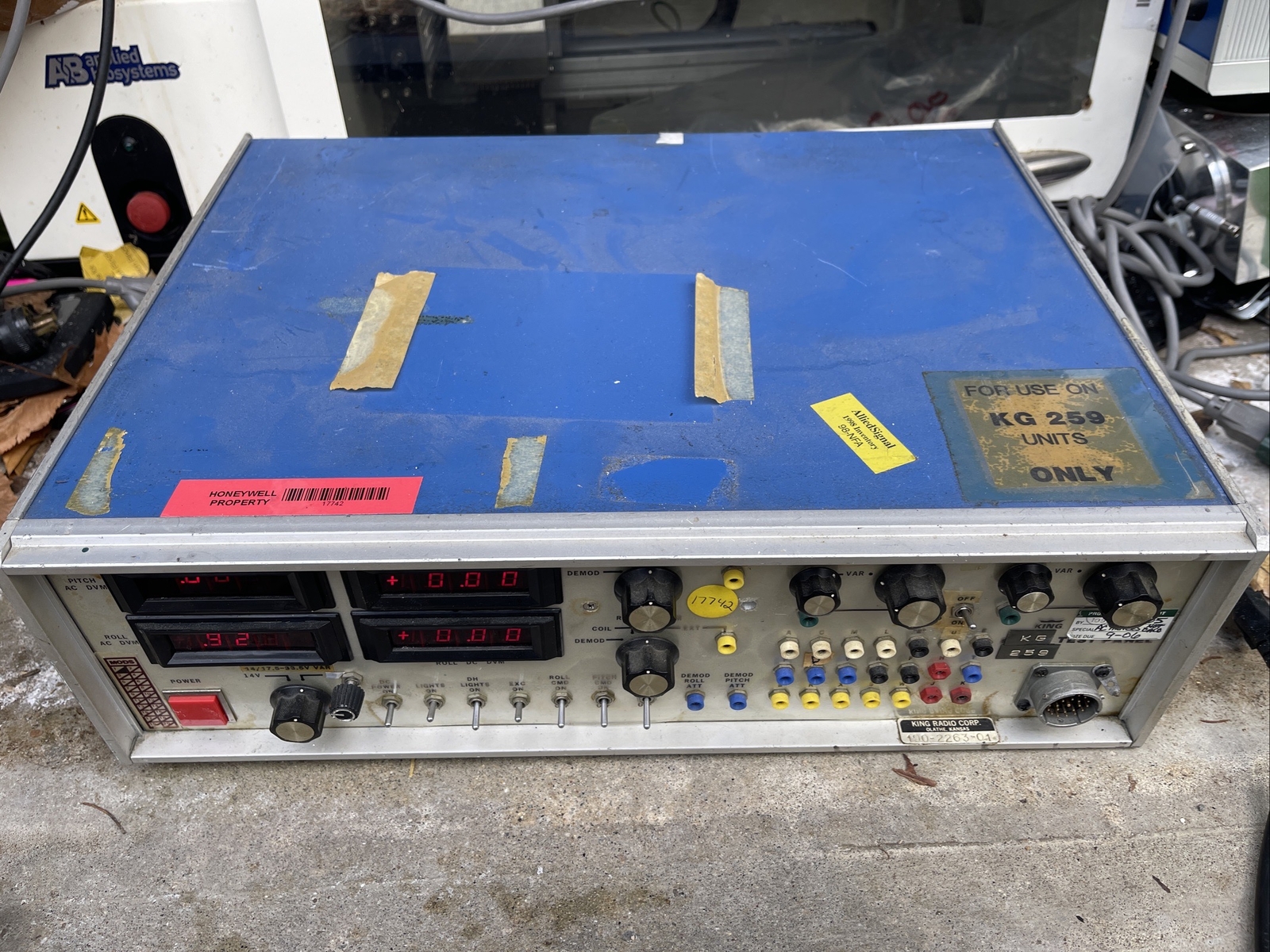 Bendix King KG259 Test Panel Aviation Avionics