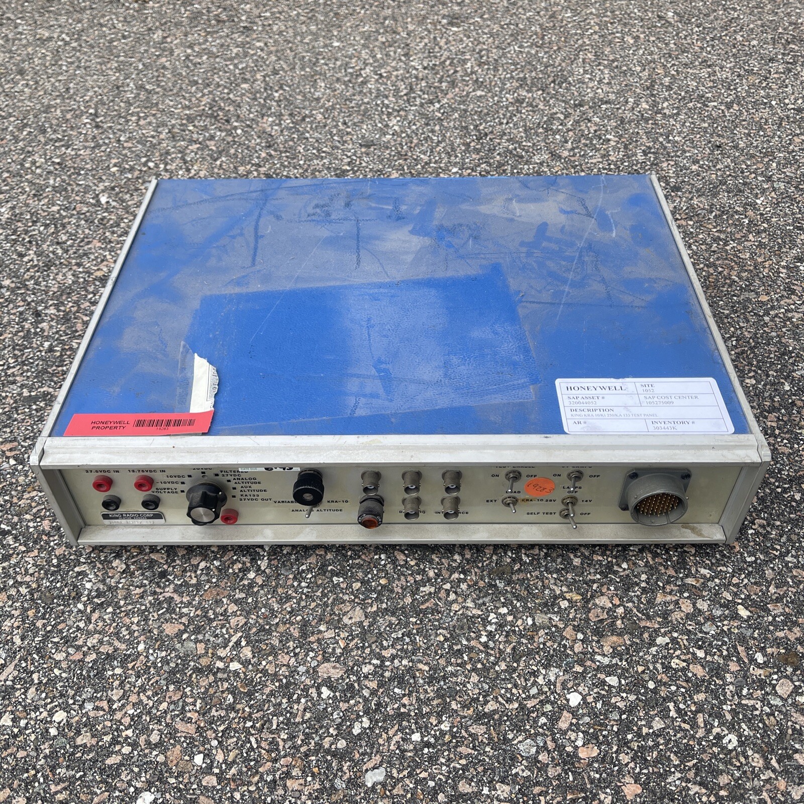 Bendix King KRA-10 KI250 KA133 Test Panel