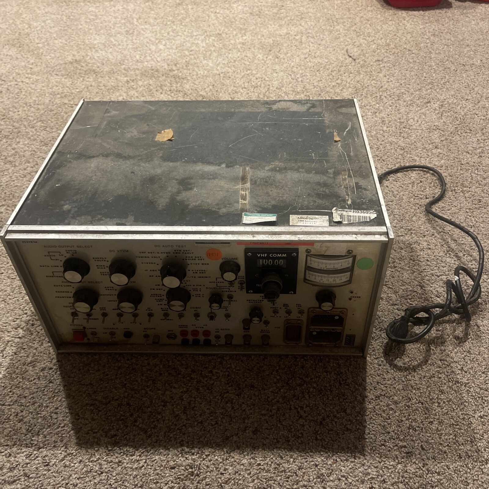 Bendix King KTR 9000/9100 Tester Test Panel