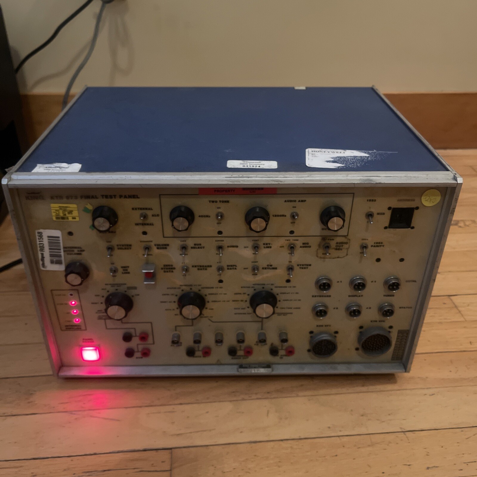 Bendix King KTR 973 Final Test Panel