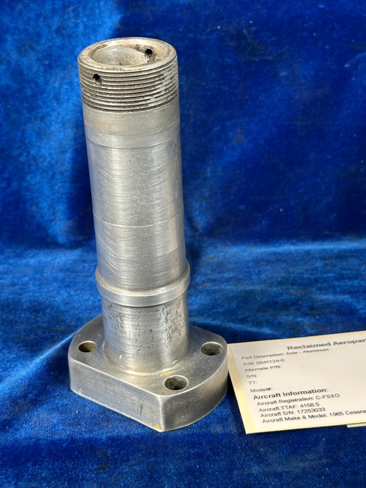 Cessna 172 F AXLE - ALUMINIUM