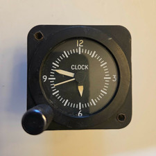 Cessna C664508-0101 Electric Aircraft Clock 12V