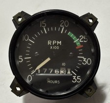 Cessna Stewart Warner RPM Tachometer Gauge