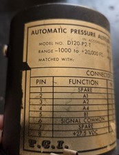 Cessna Trans-Cal Blind Encoder D120-P2-T Removed